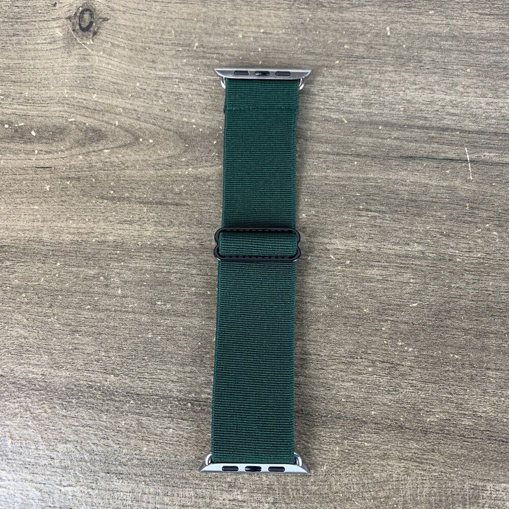 For Apple Watch Series SE/6/5/4/3/2/1 Wristbands for Women Men DarkGreen-42/44